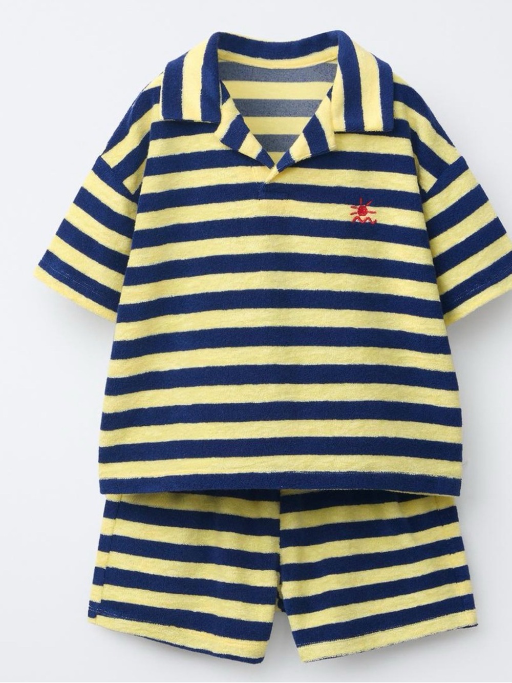 Zara terry cloth boys set